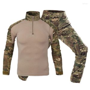 Giacche da caccia Sport all'aria aperta CS Rip-stop G3 Abbigliamento da combattimento tattico Camicie mimetiche Uniformi pantaloni Tuta da rana