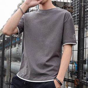 Gym Clothing J1764 Workout Fitness Men Short Sleeve T Shirt Thermal Muscle Bodybuilding Wear Compression Elastic Slim Exercise