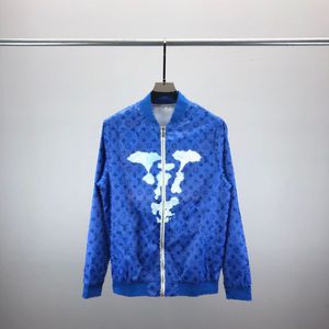 Casual letter printed embroidered pattern jacket and loose denim jacket suitable for both men and women with wind and sun protection s00p02