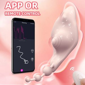 Adult Toys Wireless Remote APP Vibrator for Women Wearable Clitoral Stimulator Vagina Massage Egg Adult Sex Toys Female Panties Masturbator 230920