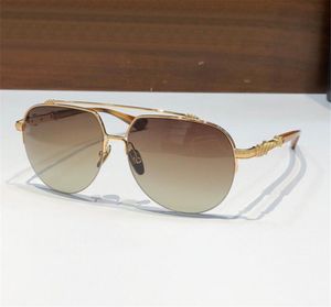 Солнцезащитные очки пилота нового модного дизайна JERKBAT изысканная металлическая полуоправа ретро-формы простой и щедрый стиль высококачественные уличные очки с защитой от ультрафиолета 400