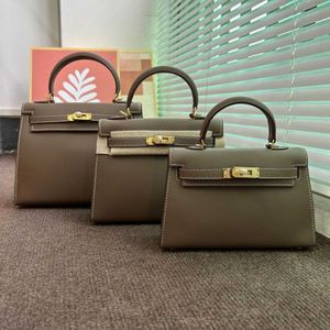 Bir Kaily Luxury Bag 2023 Yeni Moda Deri Palm Desen Carrie Çantası İkinci Nesil Mini Gelişmiş Doku Taşıma Messenger UCOX ZL70