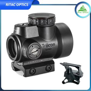 Trijicon MRO Style Olografico Red Dot Sight Mirino ottico Attrezzatura tattica Airsoft con supporto per mirino da 20 mm per fucile da caccia