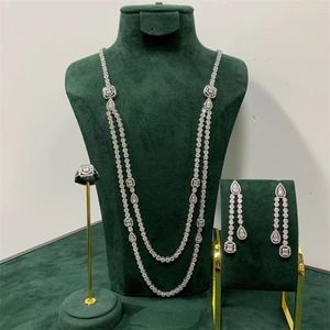 Conjuntos de jóias de casamento Jankelly venda Africano 2pcs moda nupcial Dubai conjunto para mulheres acessórios de festa design 230920