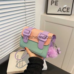 Cross Body 2023 New Cambridge Bag Macaron Color Bag Mini One Shoulder Crossbody Bag Mailman Bagstylisheendibags