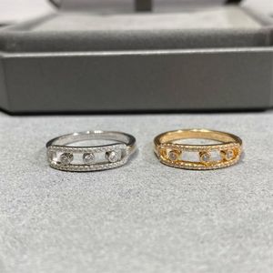 925 Sterling Silber Ringe für Damen Ehering 18 Karat Roségold Design 1276S