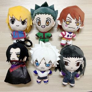 Bonecos de pelúcia 13cm Hunter Boneca de pelúcia Killua Zoldyck Gon Freecss Kurapika Hisoka Kulolo Illumi Feitan Potoo Recheado de pelúcia pingente chaveiro 230921