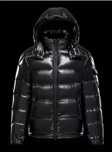 Jaquetas de grife para homens inverno puffer jaqueta casacos acolchoados e engrossados blusão clássico frança marca com capuz zip casacos