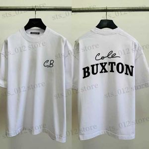 Camisetas de camisetas masculinas Camiseta Cole Cole Buxton Tshirts Slogan Slogan Patch Designer Camise
