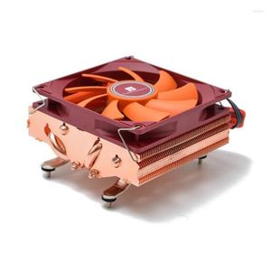 Datorkylningar Thermalright AXP90 4 Värmrör Fullt pläteringsreflöde lödning 47 mm tunn stil spridningsprofessionell för A4 -fodral