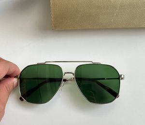 Piloten-Sonnenbrille, silberfarbenes Metall, grüne Linse, Herren-Sonnenbrille, Gafas de Sol, Designer-Sonnenbrille, Occhiali da sole, UV400-Schutzbrille