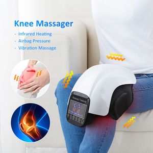 Other Massage Items Electric Heating Knee Pad Air Pressotherapy Massager Leg Joint Infrared Therapy Arthritis Pain Relief Knee Temperature Massage 230921