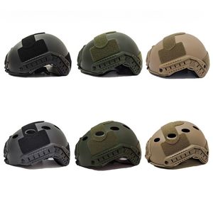 Capacetes de esqui Capacete de proteção infantil Crianças Jogo tático Capacete Paintball Militar CS Exército Airsoft FAST Gaming Capacete leve 230921