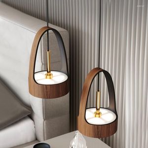 Pendant Lamps Vintage Led Iron Pulley Light Cord Holder Glass Box Chandelier Lighting Luminaria De Mesa Kitchen