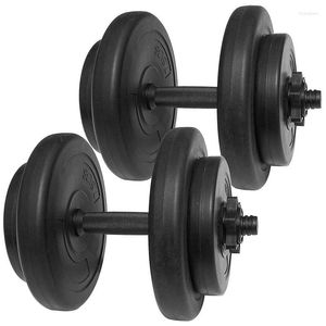 Hantel Vinyl Dumbell Set 40 kg (20 par) Black Gym Equipment Pairs Kettlebell Set Cornhole