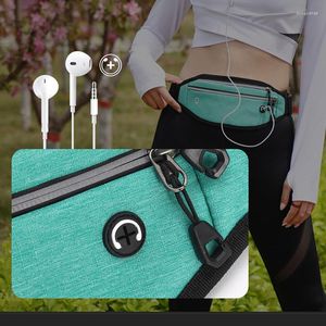 Outdoor Bags Running Waist Bag Sports Belt Pouch Mobile Phone Case Men Women Hidden Professional Gym SportsBags Pack