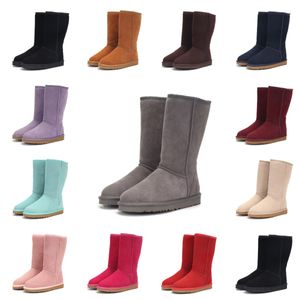 Uggies Warm Men Designer Donna Stivali invernali da neve per UG High Boot Ankle Short Mini Classic Ladies Shoes 25107