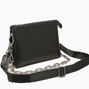 Luxurys handväskor Crossbody Designer Bag Coussin Purses Woman Handbag Leather Chain Bag PM mm Präglad blomma bokstäver crossbody damer underarmspåse påsar
