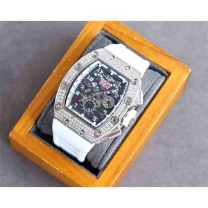 Orologio di lusso Richarmilles Movemen Meccanico Vita quotidiana Impermeabile Diamante Moda Vendita svizzero O19K L