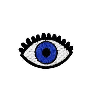 10st Eye of the Demon Patches For Clothing Bags Iron On Transfer Applique Patch för plagg Jeans Diy Sew On Embroidered Accessor278x