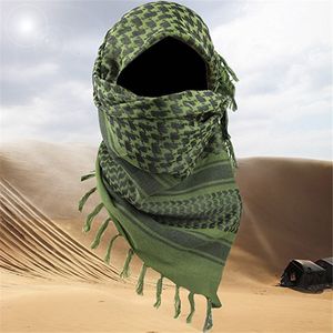 Masowe twarz maski szyi gaiter arabski szalik bawełniany wojsko shemagh keffiyeh 34 „x34” taktyczny arabski szalik szalik okładka okładka głowa dla mężczyzn kobiety wędrówki szalik 230920