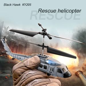 KY205 Kids Toys airplane helicopter HD dual camera obstacle avoidance trajectory flight mini helicopter with lED LIGHT