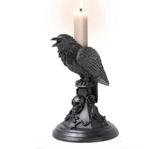 Arts And Crafts Halloween Gothic Candlestick Decoration Resin Home Decoration Antique Crafts Decoration Gift