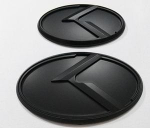 2st Ny 3D Black K Logo Badge Emblem Sticker Fit Kia Optima K5 20112018Car Emblem6853081