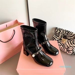 Designer Pearl Highheeled Boots Highlevel Quality 2024