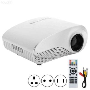 Proiettori Proiettore domestico HD 1080P LCD Mini Home Theater portatile intelligente RD802 100-240 V L230923