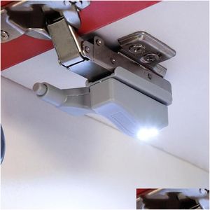 Luzes noturnas beiaidi 0.25w dobradiça interna led sensor luz armário armário de indução guarda-roupa armário de interruptor de móveis entrega de gota li ot7zm