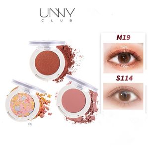 Ombretto Unny Club Rose Monochrome Eyeshadow Palette Matte Grey Glitter Shadow Contouring Powder Pigment Eye Primer Beauty Makeup 230921