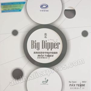 Racchette da ping pong Galaxy YINHE Big Dipper Factory Tuned Max Tense Tacky Pips-In Gomma da ping pong con spugna 230921