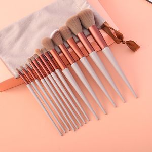 Makeup Brushes Tools 13st Borla Quick Dry Soft Borstle Cover Loose Powder Eye Shadow Tool 230922