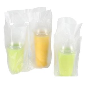 Packaging Bags Wholesale -Selling Disposable Coffee Shop Mall Juice Takeaway Single Cup Plastic Bag 28 Cm Food Grade Drop Delivery O Dhlrx