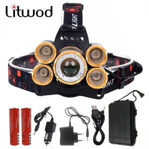 Waterproof LED Headlamp for Camping, Fishing, and Outdoor Activities