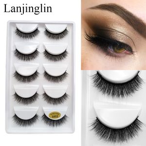 Cílios Postiços Cílios Falsos 510 Pares Multipack 3D Mink Lashes Maquiagem Ferramenta Natural Longo Cílios Postiços Wispy Fluffy Extension Maquiagem G803 230921