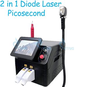 755 808 1064nm Triple Wavelength Diode Laser Hair Removal Picolaser Tattoo Removal Pigmentation Freckle Removal Laser Machine