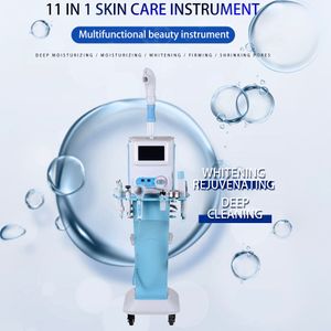 Multifunction water oxygen moisture replenishment electroporation photon therapy facial skin rejuvenation beauty peel machine