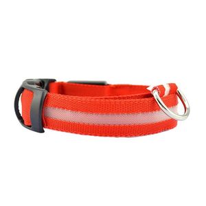 Hundehalsbänder Leinen Transer Kreative Sicherheit Haustierhalsband für beleuchtete Nylon-LED Advanced Glow Halskette Drop OT26 P40 Lieferung nach Hause Dhbvu