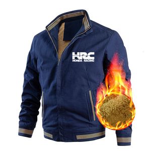 Erkek Ceketler Moda Kış Yün Out Giyim Ceket Erkekler HRC Baskı Yüksek Kaliteli Kalın Sıcak Spor Ceket Rüzgar Yasağı 230922