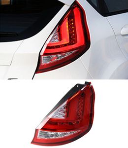 Auto Tail Lights for Ford Fiesta 2009-20 15 LED Street Lightsing Odwracanie wyróżniania Braku tyllight Lampa skrętu Lampa skrętu LED