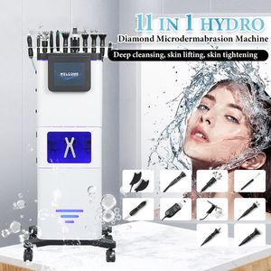 Mikro-Touch Hydracare Ultrasonik Cilt Yardımcı Yüzce Gözenek Temizleyici Oksijen Hidrodermabrazyon Yüz Makinesi Siyah Kırak Çıkarma