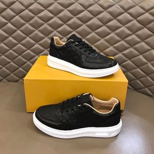 Beverly Hills Sneakers Mens Designer Casual Shoe Luxurys Italy Brand Shoes Trainer Runner Platform Calf Leather Embansed Printing Flower Rubber Outrole A8