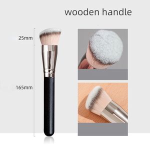 Pincéis de maquiagem Ferramentas 3pcs Contour Brush Foundation Concealer Angled Liquid Cream Seamless Cover Sintético Dark Circle Cosmetic 230922