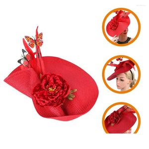 Bandanas Tea Party Headpiece Fascynatory Women European American Nakrywa nakrycia głowy opaska na głowę Bankiet Hat Bride Drop dostawa fa dhhio