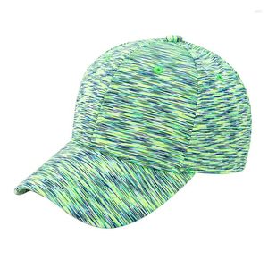 Ball Caps Unisex Bright Green Sport Baseball Cap Colourful 6 Panel For Men Women Outdoor Travel