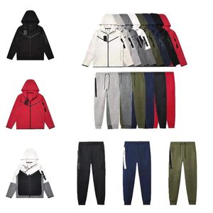 Mens Sports Pants Hoodies Tech Polar şort (iki eşofman) kapüşonlu ceket uzay pamuklu pantolonlar kadın kalın katlar dipleri joggers jumper