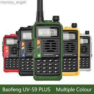 Walkie Talkie Baofeng S9 Plus Walkie Talkie Hochleistungs-Walkie-Talkie Hotel Baustelle Outdoor Camping Jagd Sicherheit Zwei-Wege-Radio HKD230922