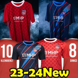 23/24 FC Heidenheim maglie da calcio KLEINDIENST GIMBER SIERSLEBEN MAINKA PICK PIERINGER PIERINGER DINKCI MAINKA 2023 2024 uomo versione tailandese magliette da calcio